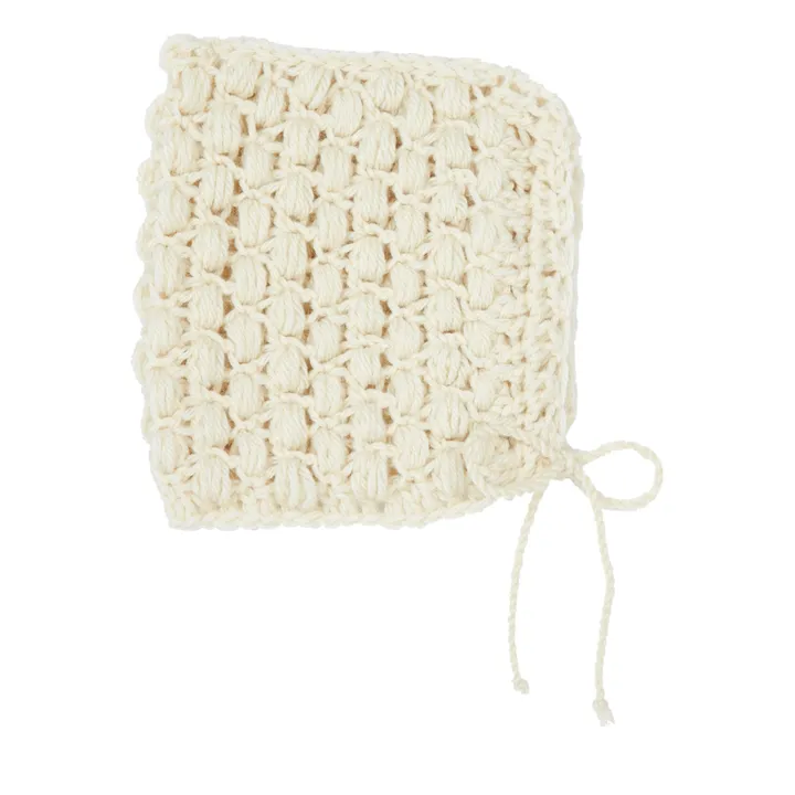 Silmu Knitting Béguin Mérinos Helmi | Ecru