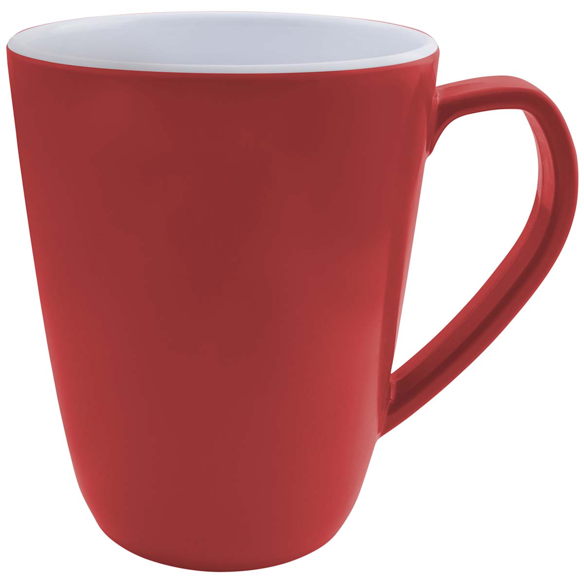 Bo-Camp Two-Tone set van 4 melamine L mokken - Red