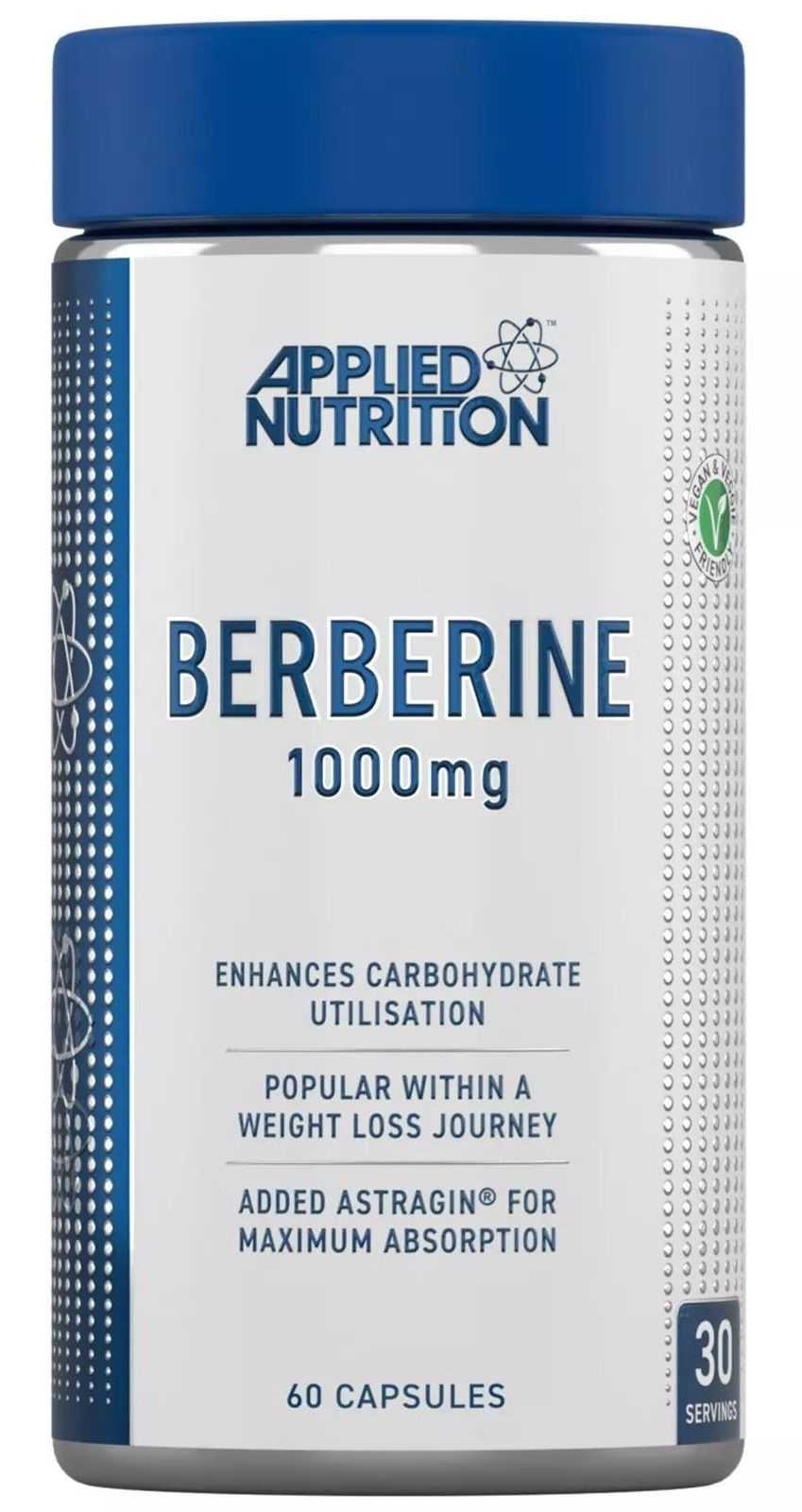Applied Nutrition Berberina 1000 mg 60 cápsulas