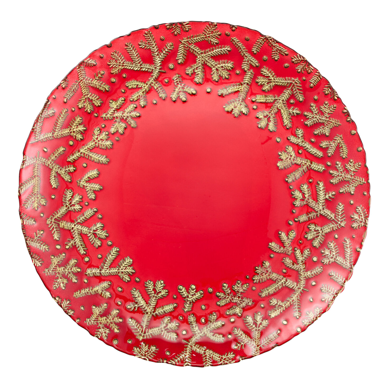 Platzteller Holly Gold 33cm