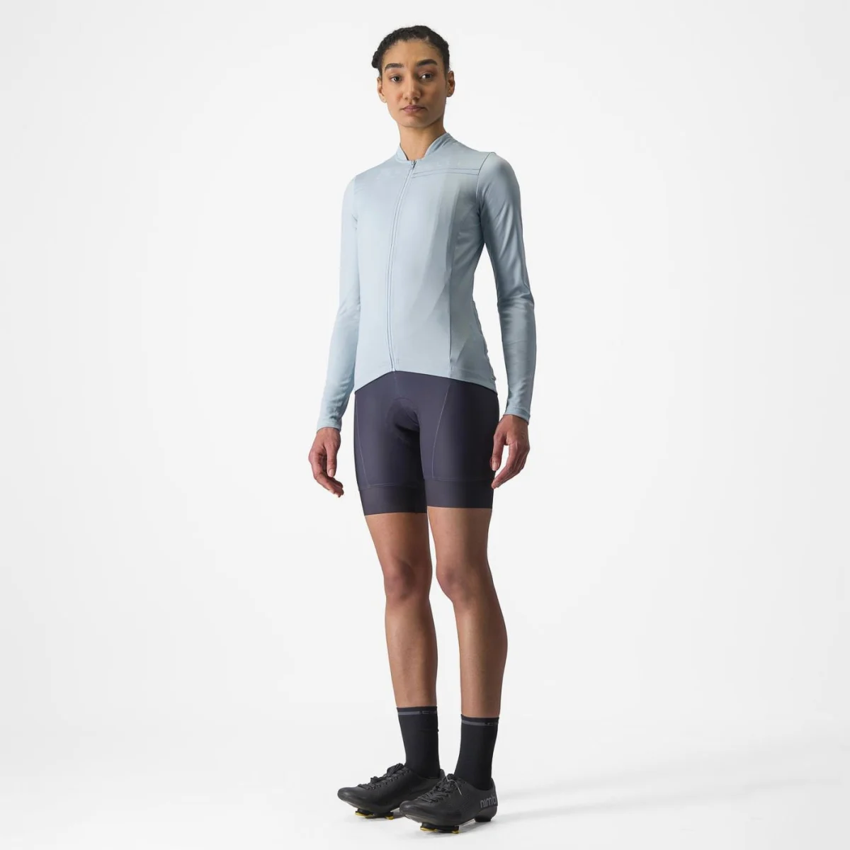 Castelli Anima 4 langærmetcykeltrøje kvinder Winter Sky