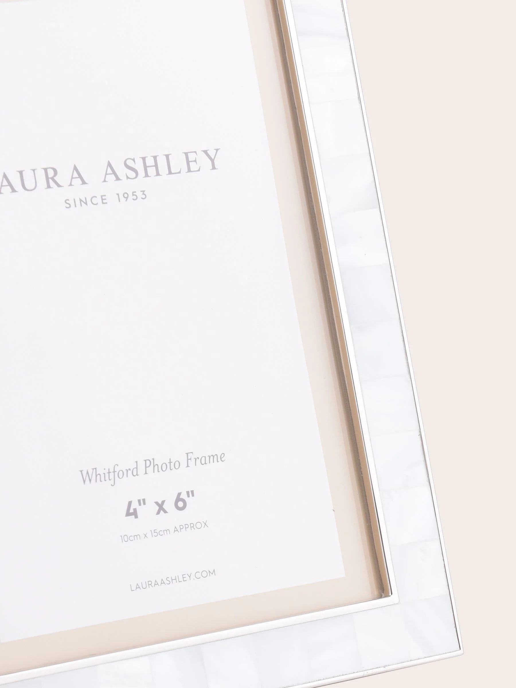 Laura Ashley Whitford vernikkelde fotolijst