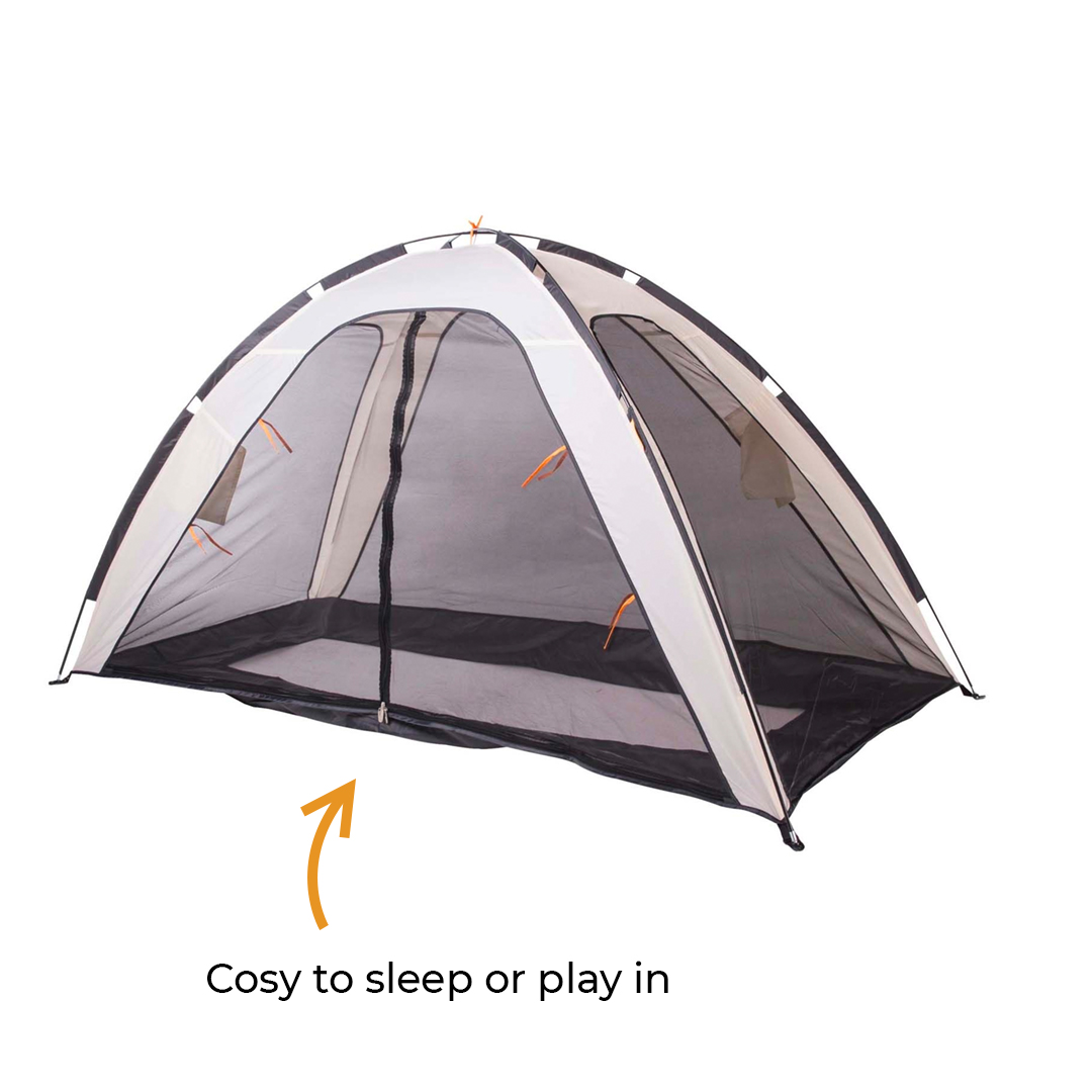 Deryan Luxe Crème Bedtent Klamboe