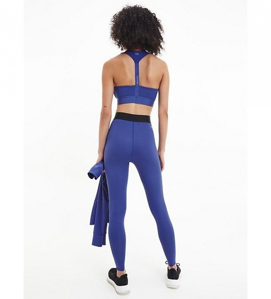 Sutiã esportivo Calvin Klein Support azul