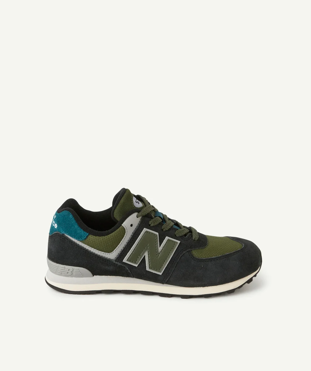 NEW BALANCEBASKETS À LACETS 574 GARÇON BLEU FONCÉ