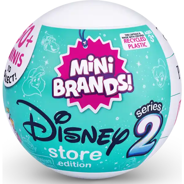 5 Surprise Disney Store Mini Brands Serie 2