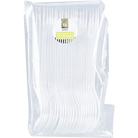 Gafler i plast 25-pak