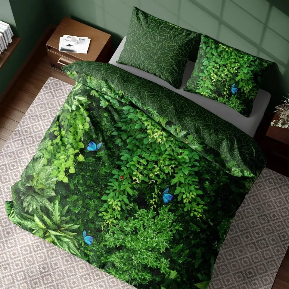 Faro Dekbedovertrek, Garden - Eenpersoons - 140 x 200 cm - Katoen