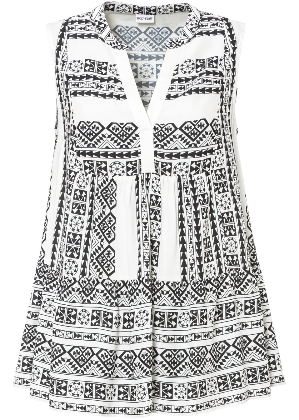 Top blouse imprimé