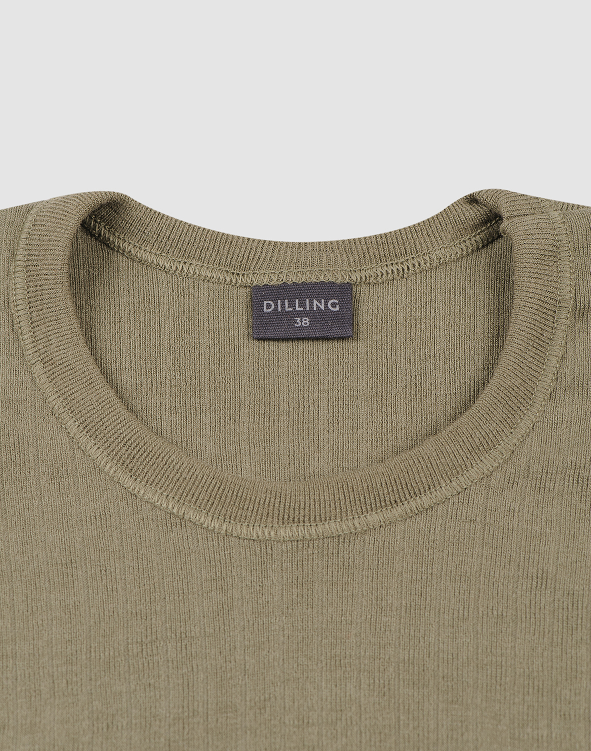 Shirt van merinowol voor dames in Zilversalie