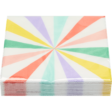 HEMA Servetten 24X24 Multi Color 20 Stuks