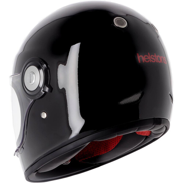 Helstons - Casque Naked Full Face Noir Brillant
