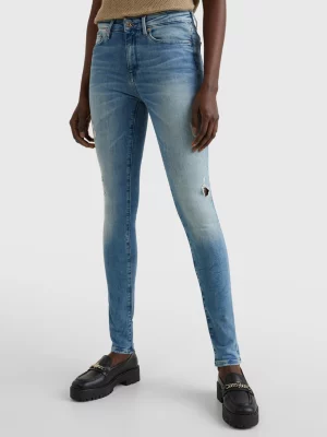 Calça jeans Como Heritage Skinny Fit Desbotada