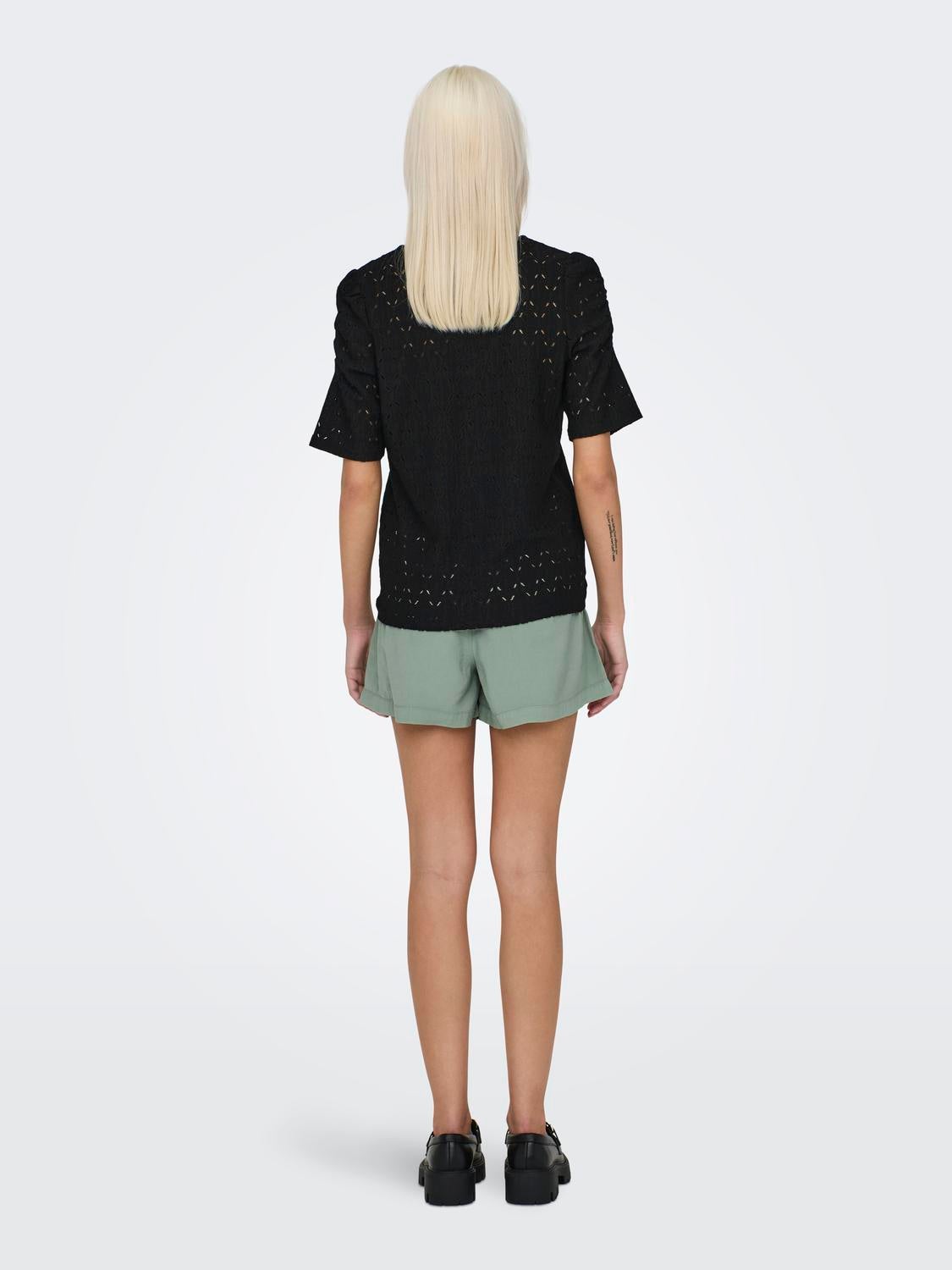 ONLROSA Top Black