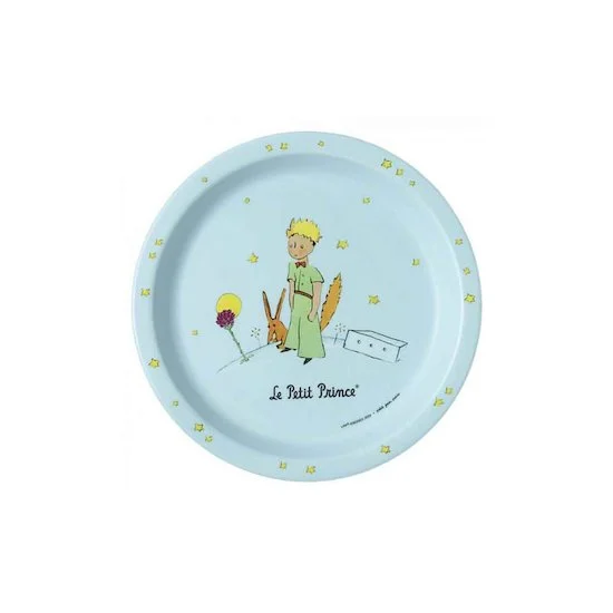 Assiette avec rebord ergonomique   Le Petit Prince Bleu        de               Petit Jour Paris