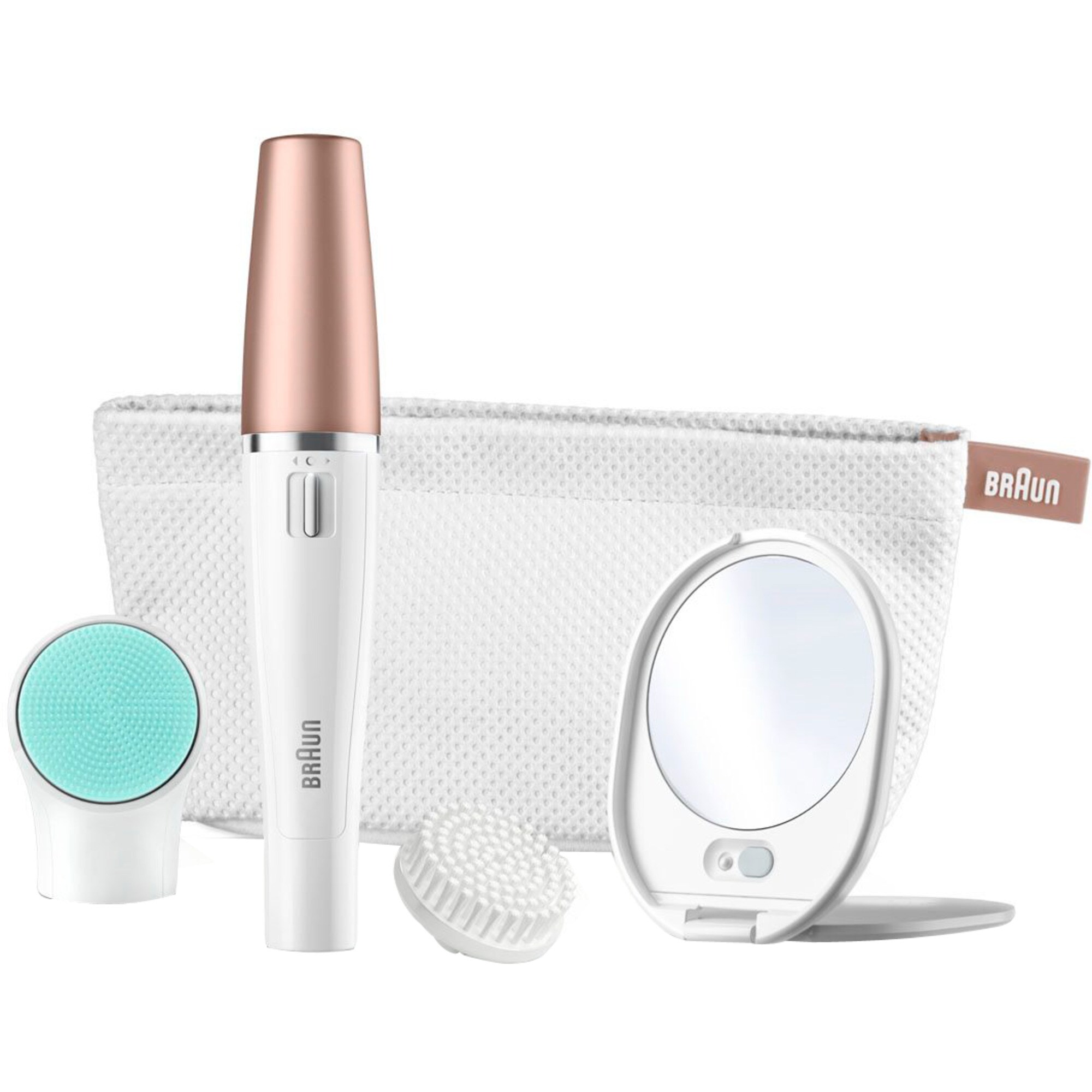 Braun Epiliergerät FaceSpa 851V Gesichtsepilierer/-bürste