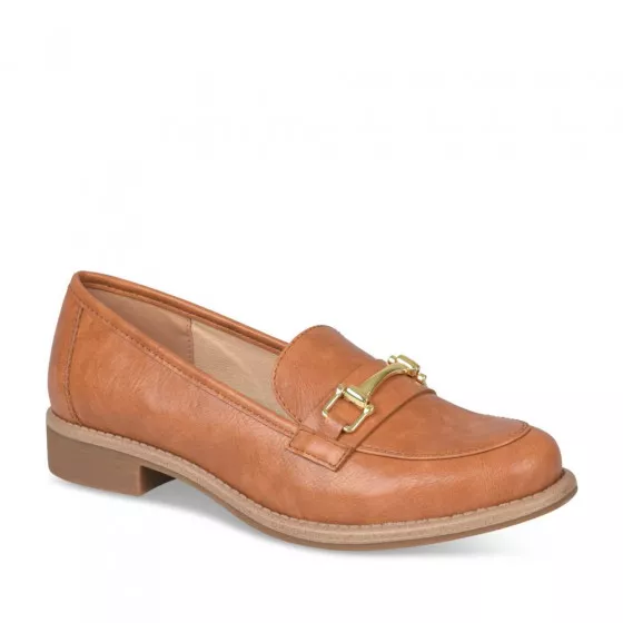 Mocassins COGNAC VIA DONNA