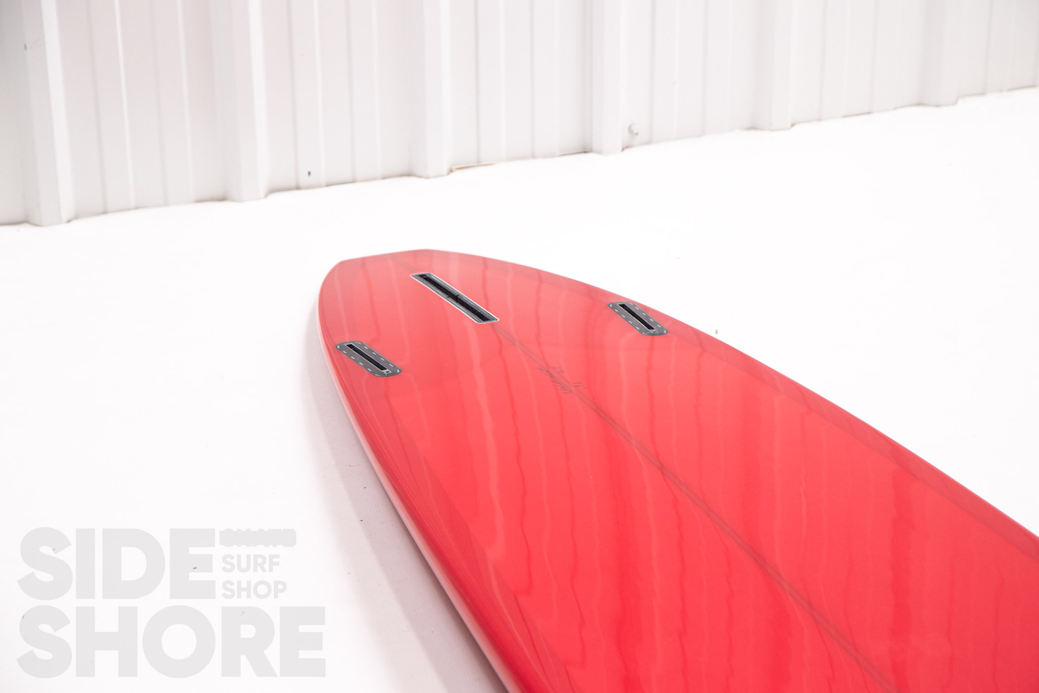 Hansen Surfboards Master - Tint Red   Polish - 9'6 x 22 5/8