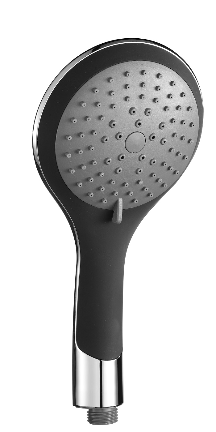 Schutte BROADWAY handdouche, zwart-chroom