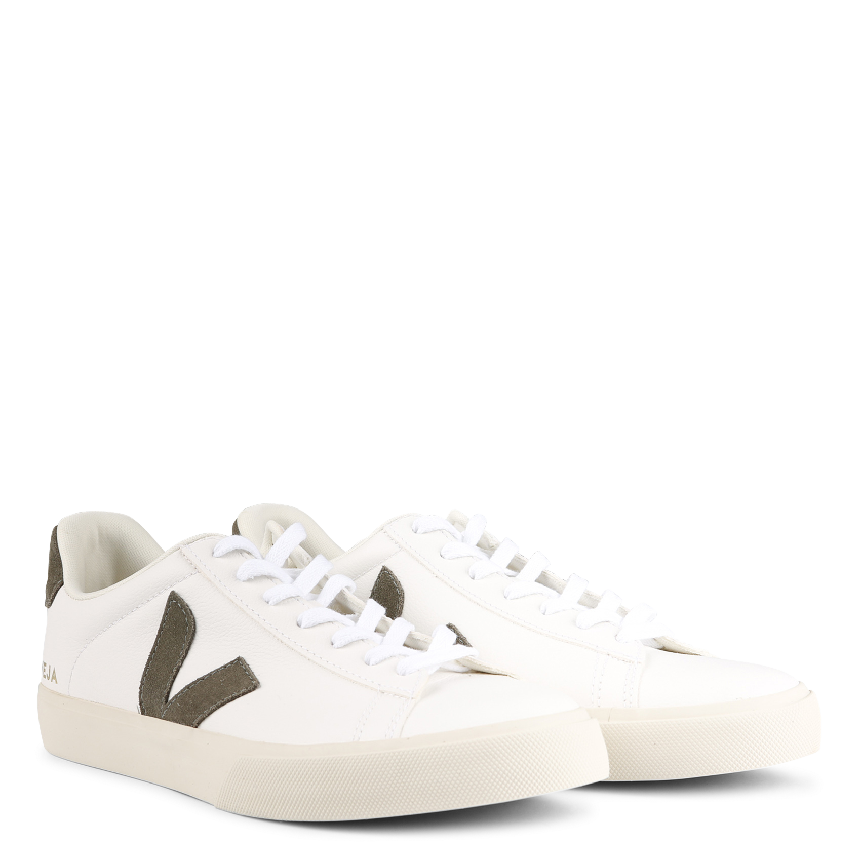 CAMPO CHROMEFREE - Baskets basses en cuir | Kaki