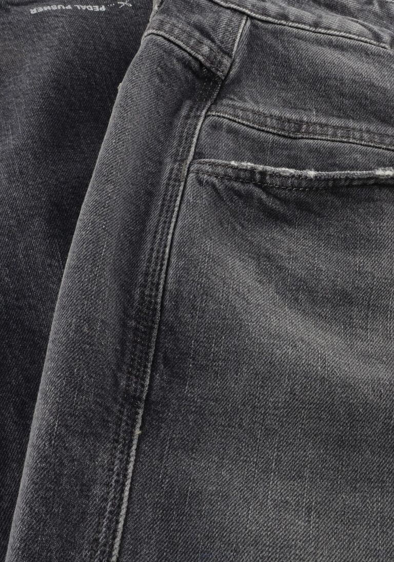 donkergrijze closed mom jeans pedal pusher 3