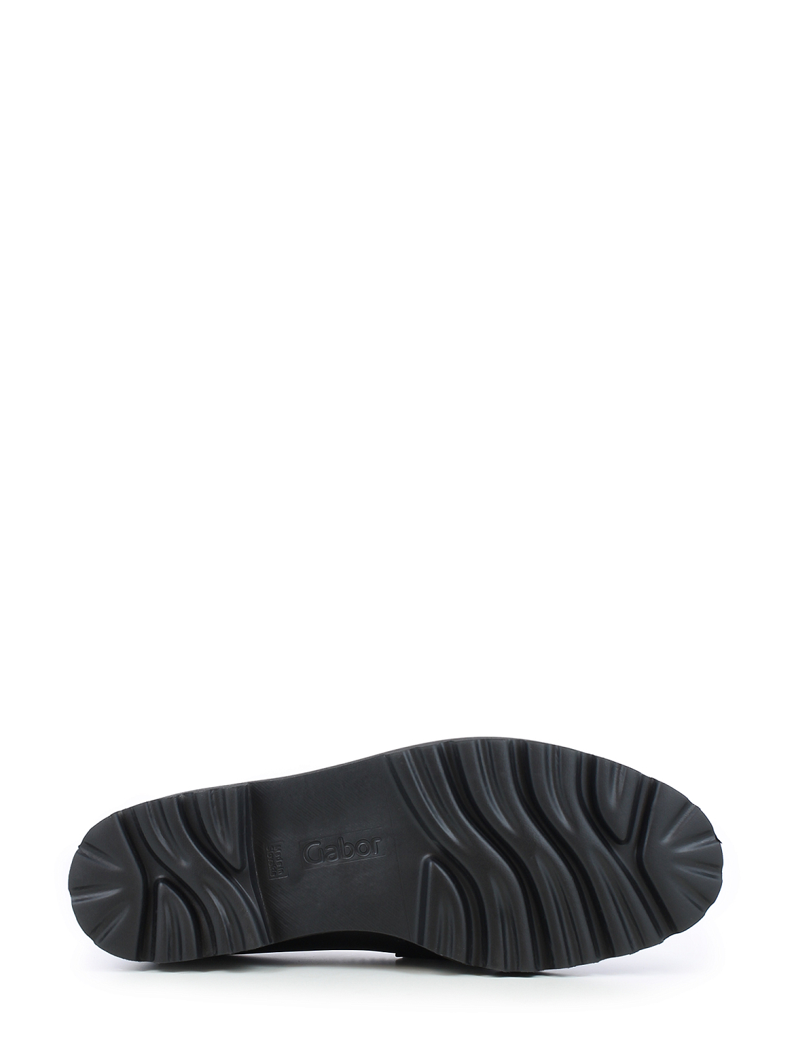 Gabor Black Natural Leather Loafer