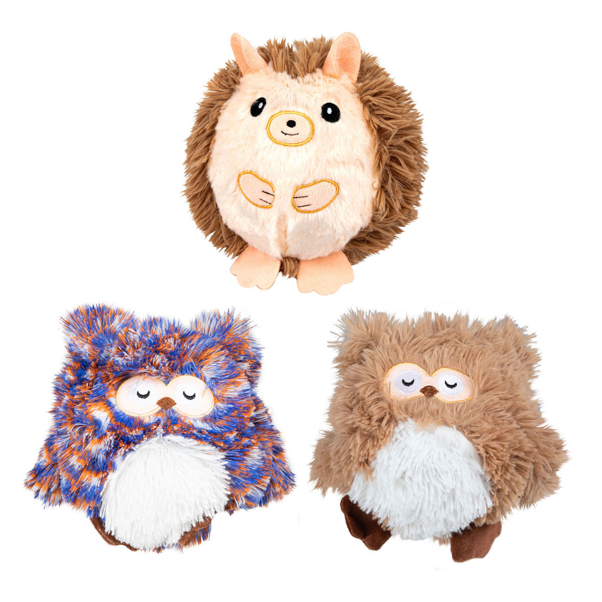 Opblaas Knuffeldier Pluche, 15cm