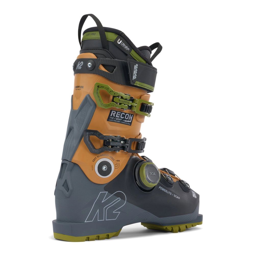 K2 RECON 110 BOA - Chaussures ski Homme brown/black/grey