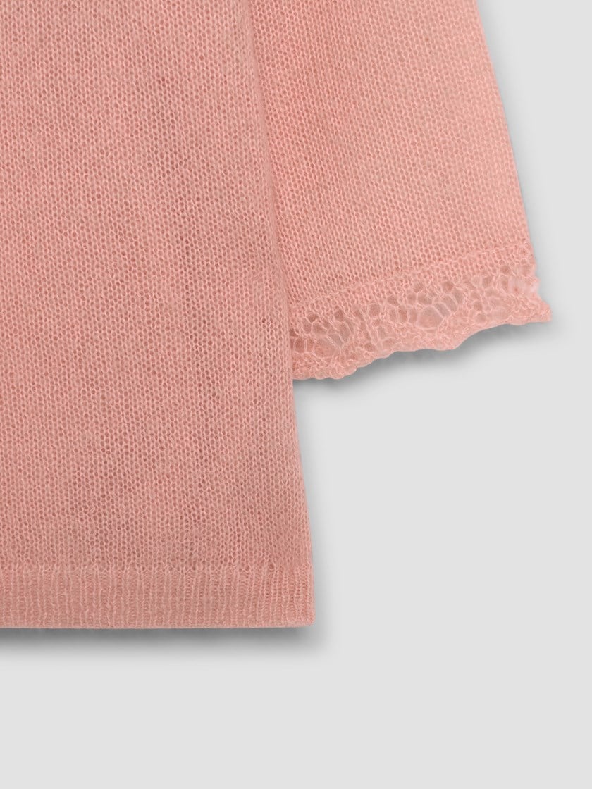 Lucie topp Peach Whip