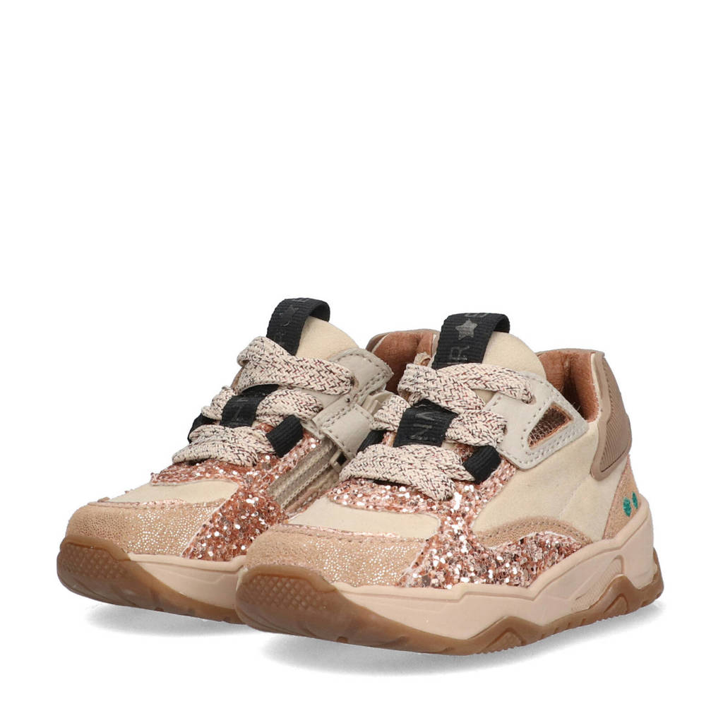 BunniesJR Ciske Chunkysuède sneakers beige