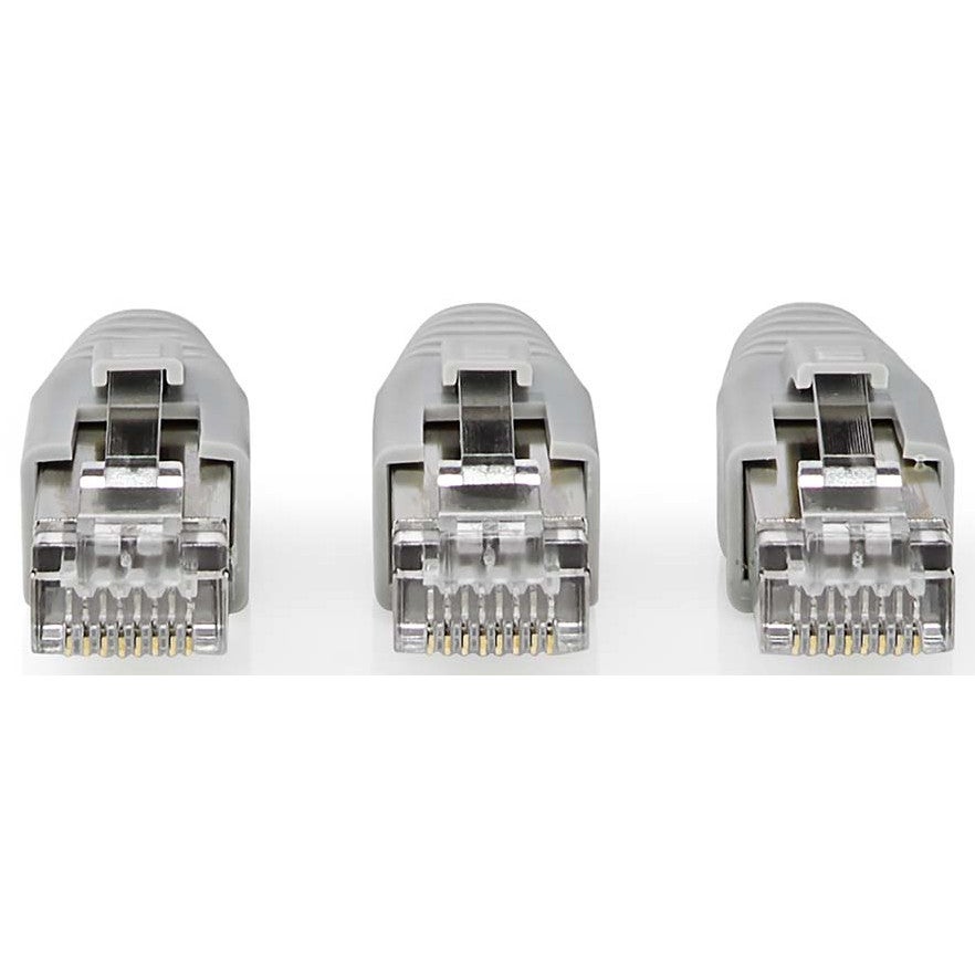 Nedis CCBW89370GY RJ45-connector voor CAT6 FTP netwerkkabel (set van 10)