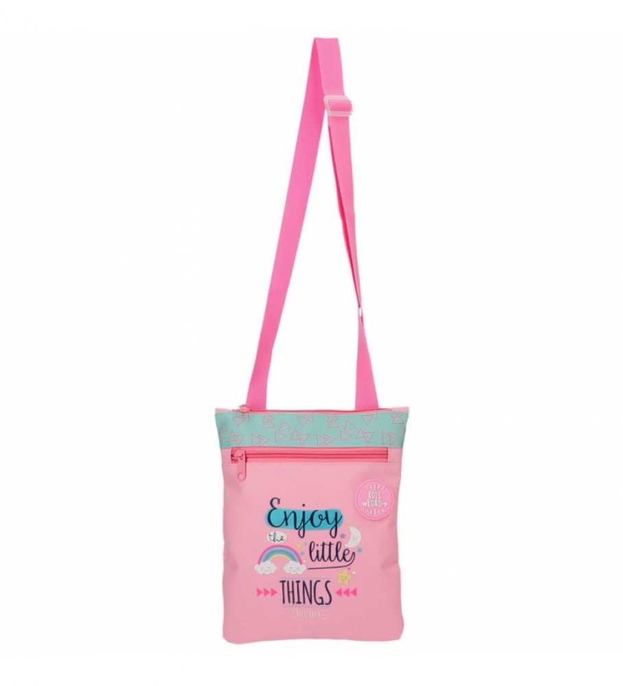 Bolsa de Ombro Roll Road Little Things - 24x20x0,5cm - Rosa