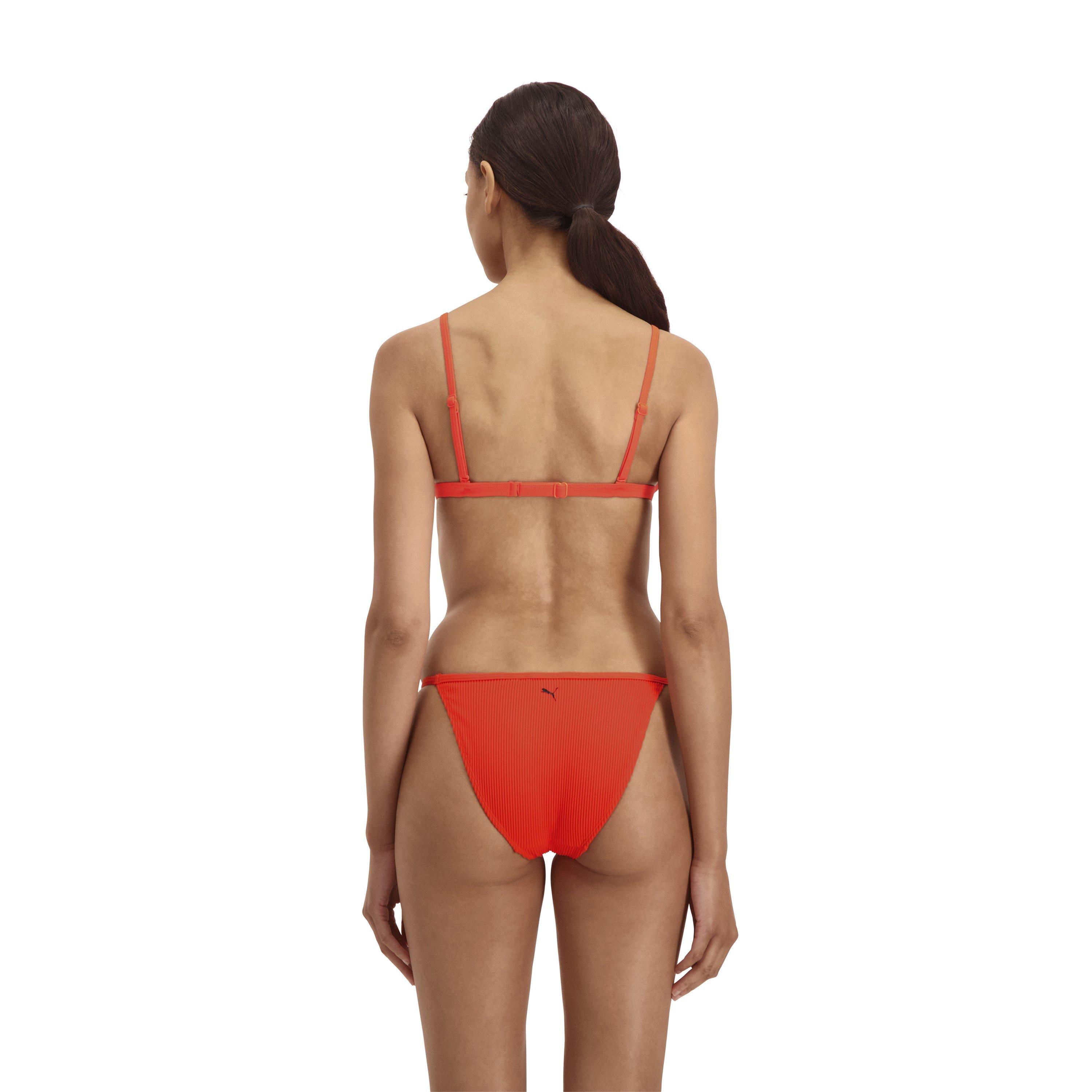 Puma Ribbed Triangle Bikini Top