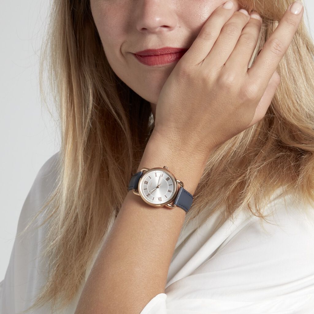 Montre  Fossil Copeland Three Hand Blanc