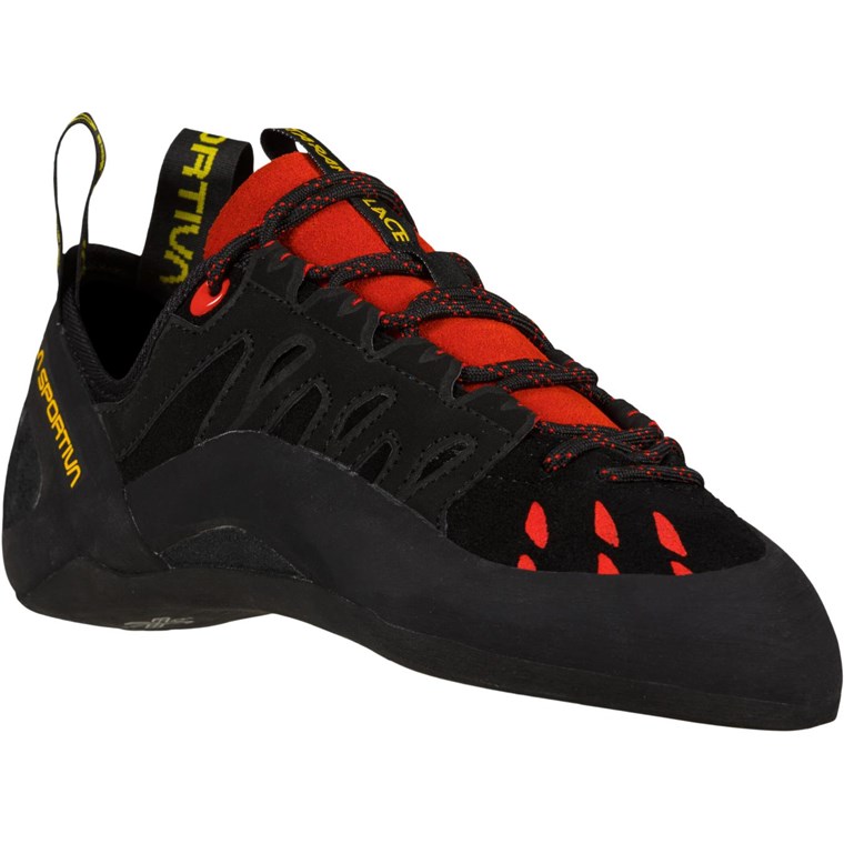 La Sportiva Tarantulace Climbing Shoes Men Black/Poppy