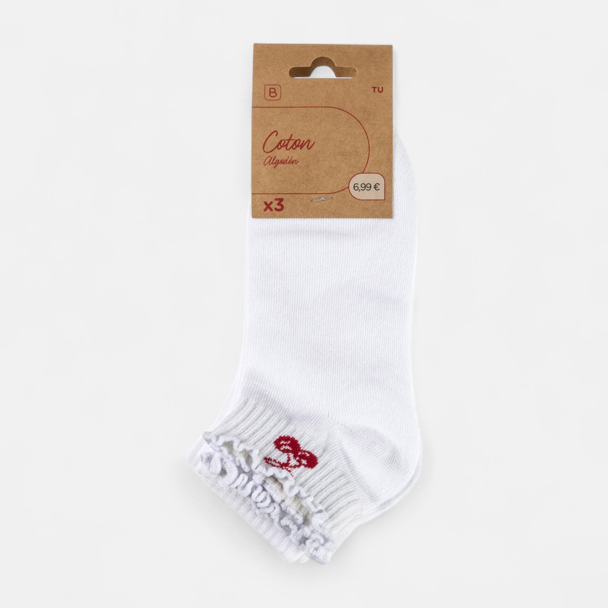 Chaussettes Femme rouge