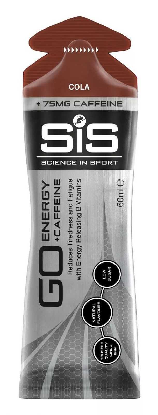 Gel de cafeína Science In Sport 60 ml