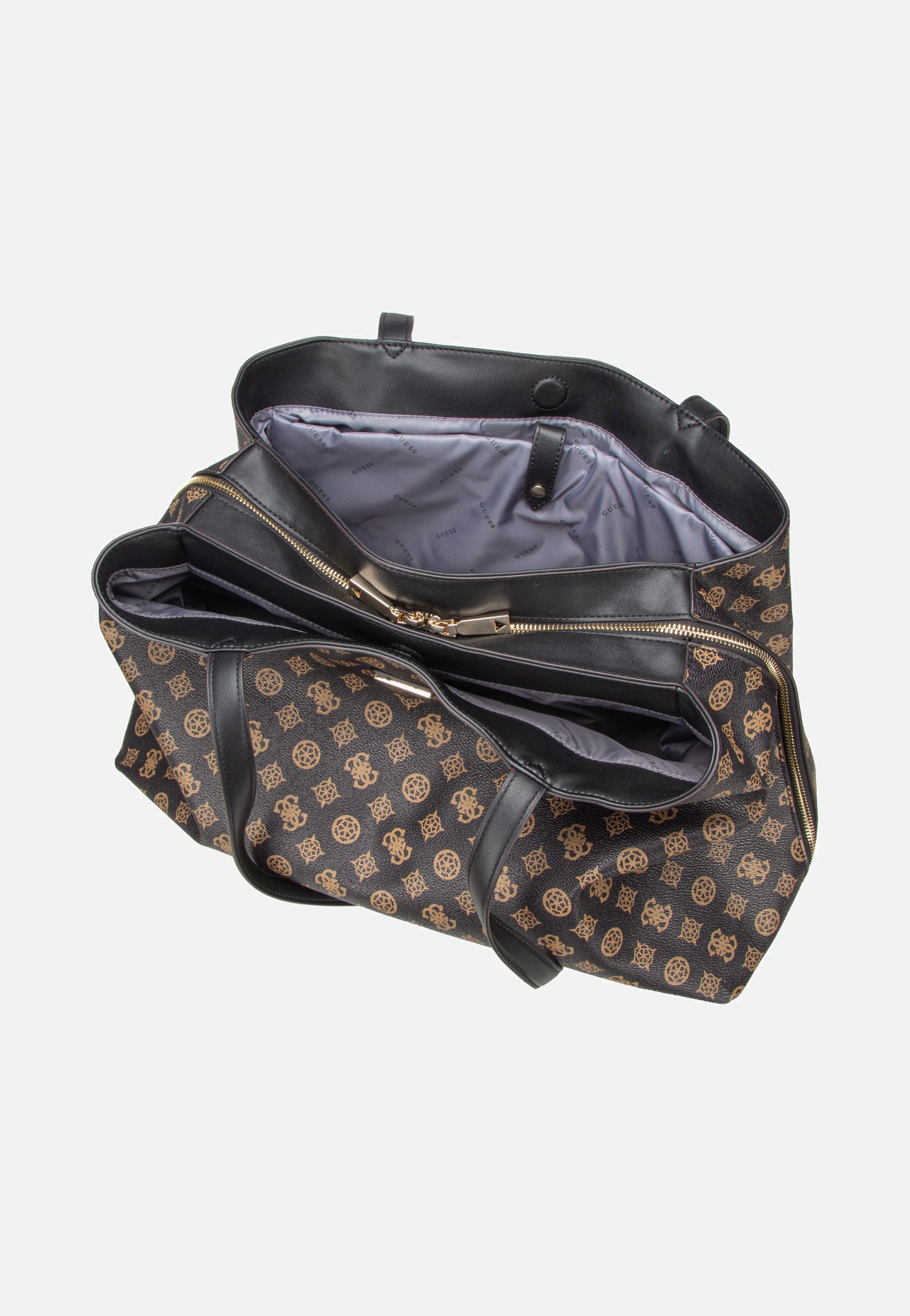 Wilder Tri Compartment Tote Brown - Shopper
