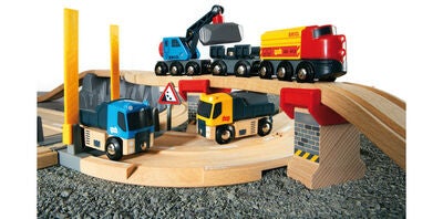 BRIO World 33210 Tog & Vei Laste Sett