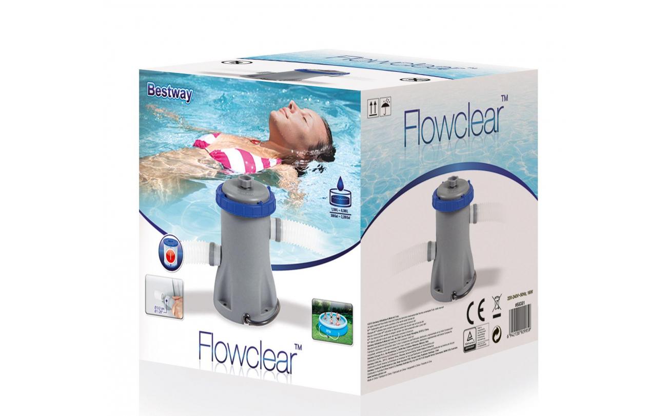 Bestway 58381 Flowclear waterfilterpomp 1.249 liter/uur