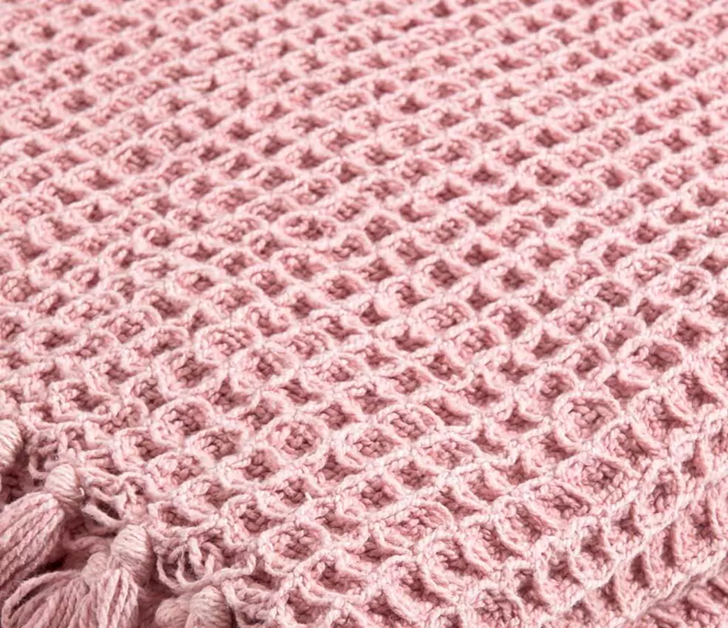Kuscheldecke Waffle 130 x 170 cm
