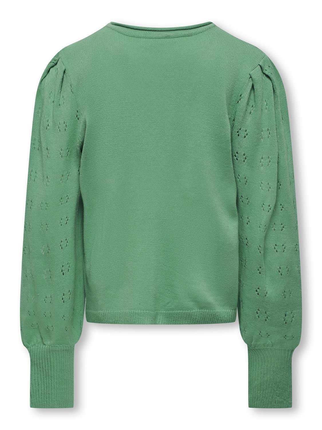 KOGMIRA Strickpullover Creme De Menthe