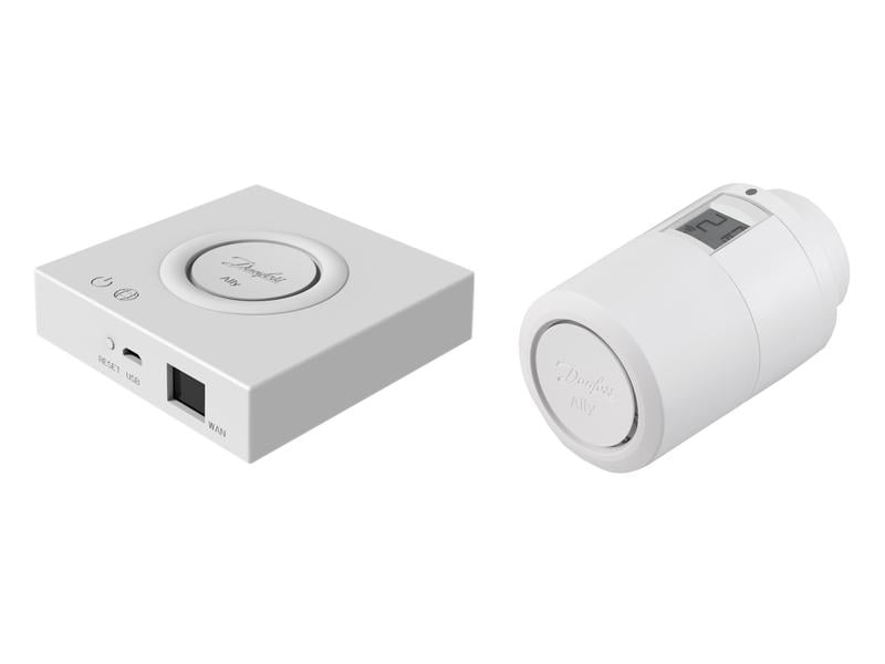 Danfoss Ally Starter Pack Zigbee 3.0 Starterset Heizungssteuerung