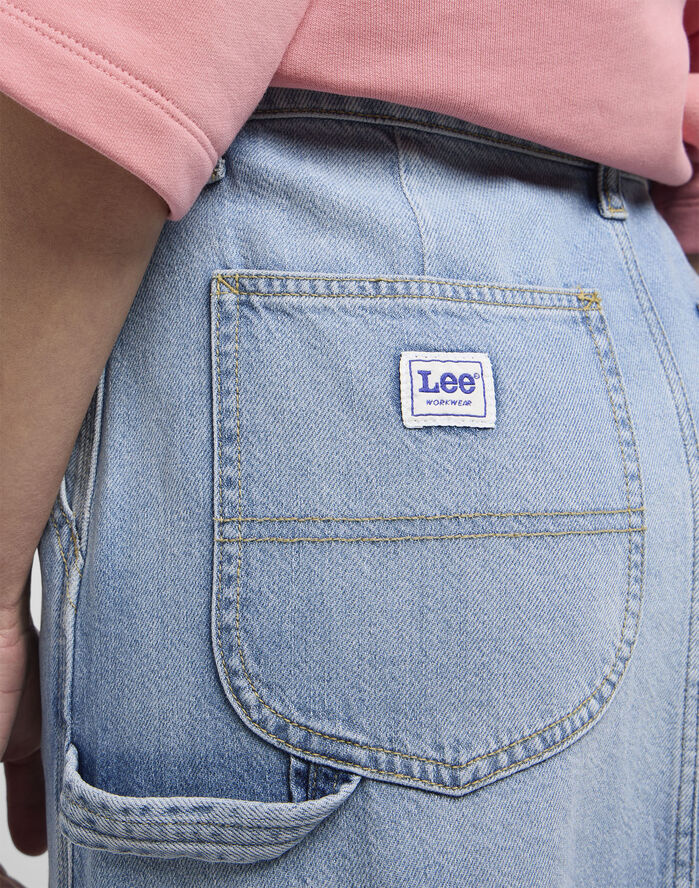 Lee CARPENTER SKIRT Blå