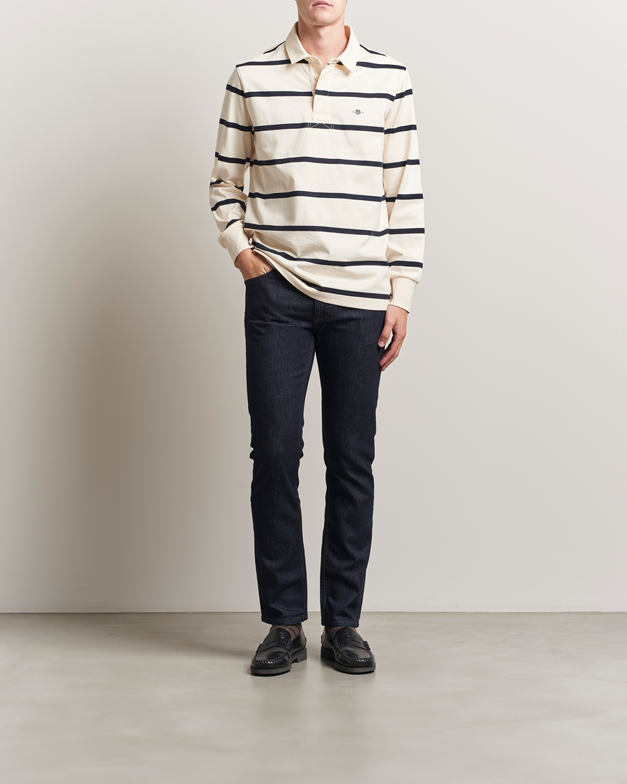 GANT Thin Stripe Heavy Rugger Cream