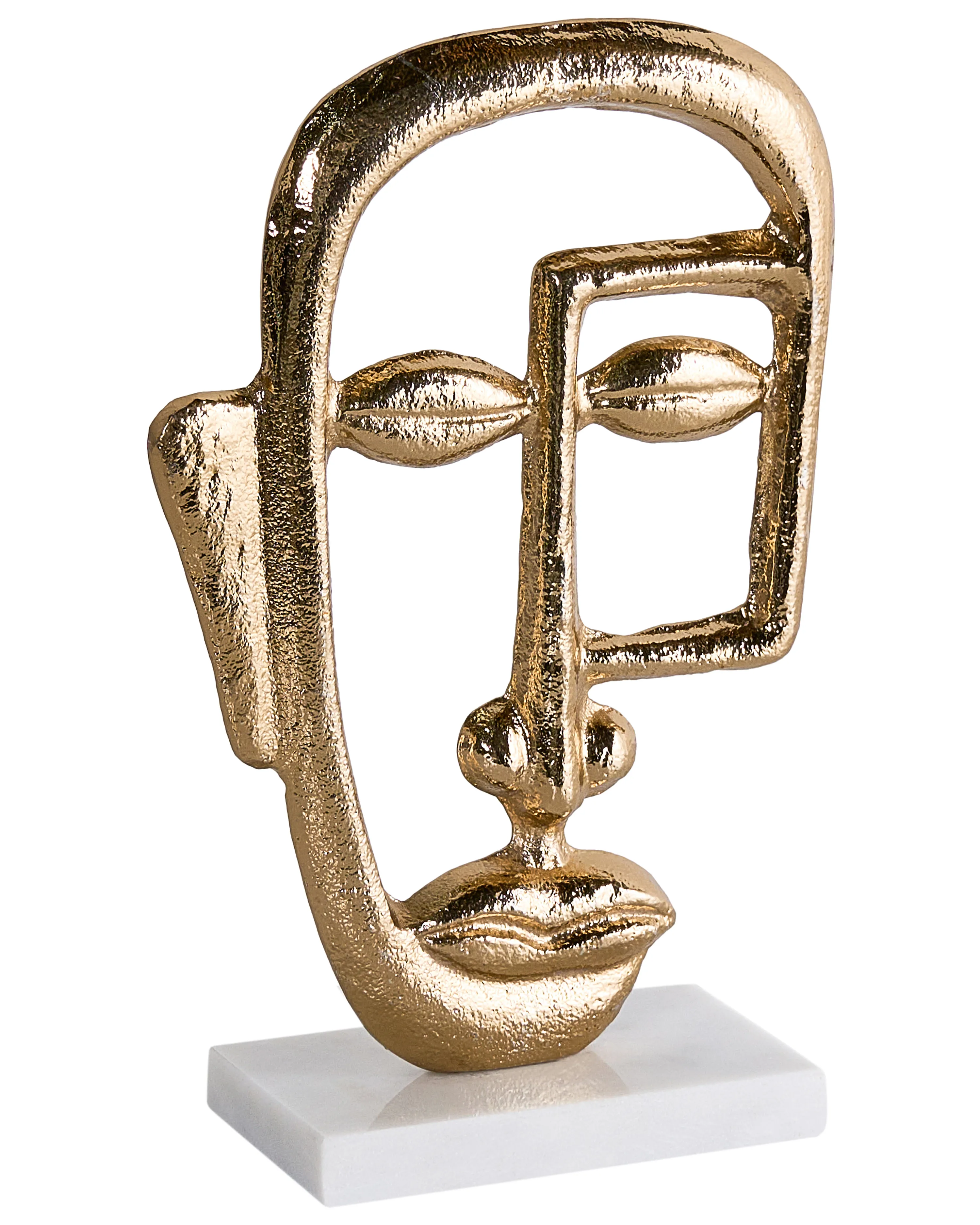 Figuur Gezicht MOSKO Metaal Goud