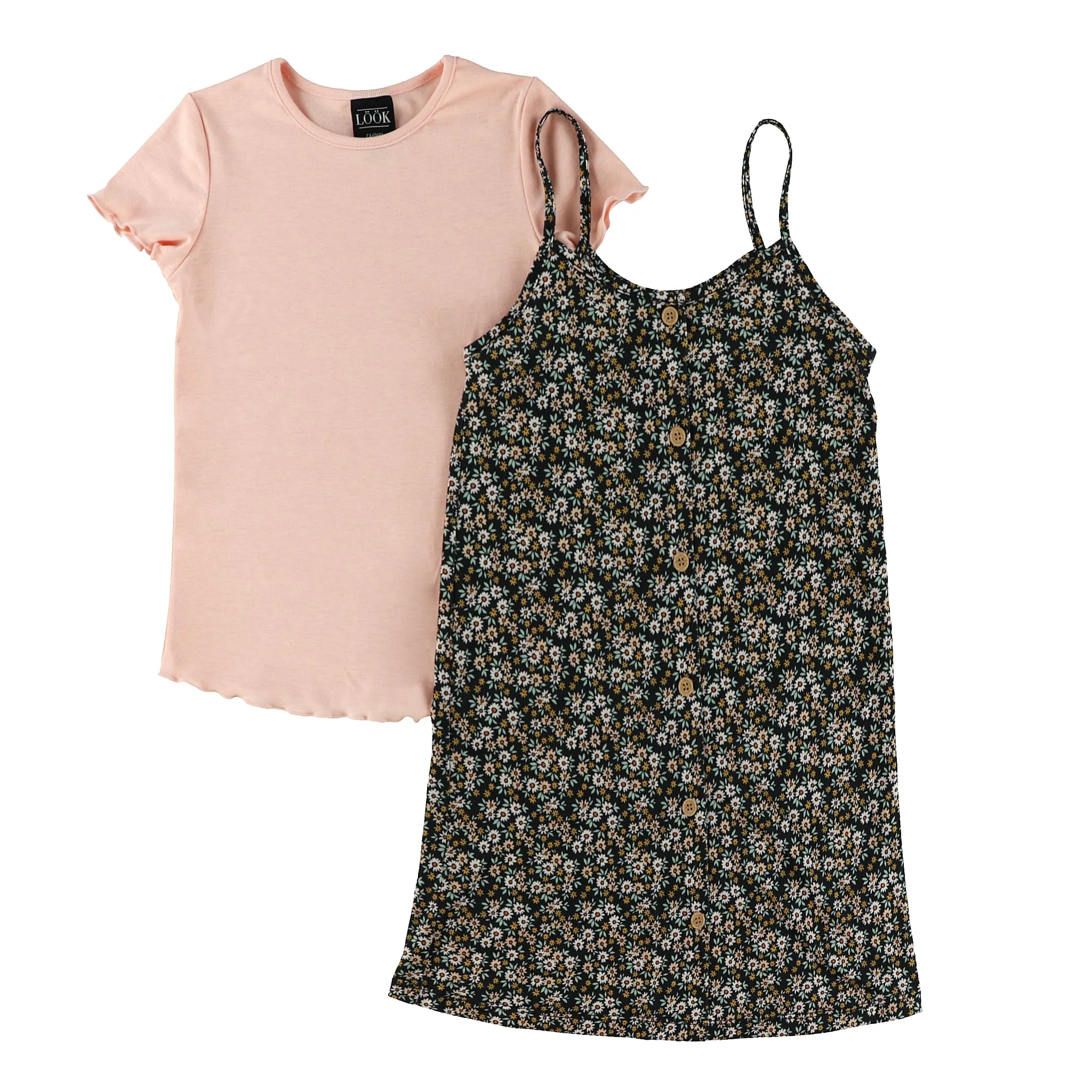 Look Robe 2 Pièces Jardin 7-14ans