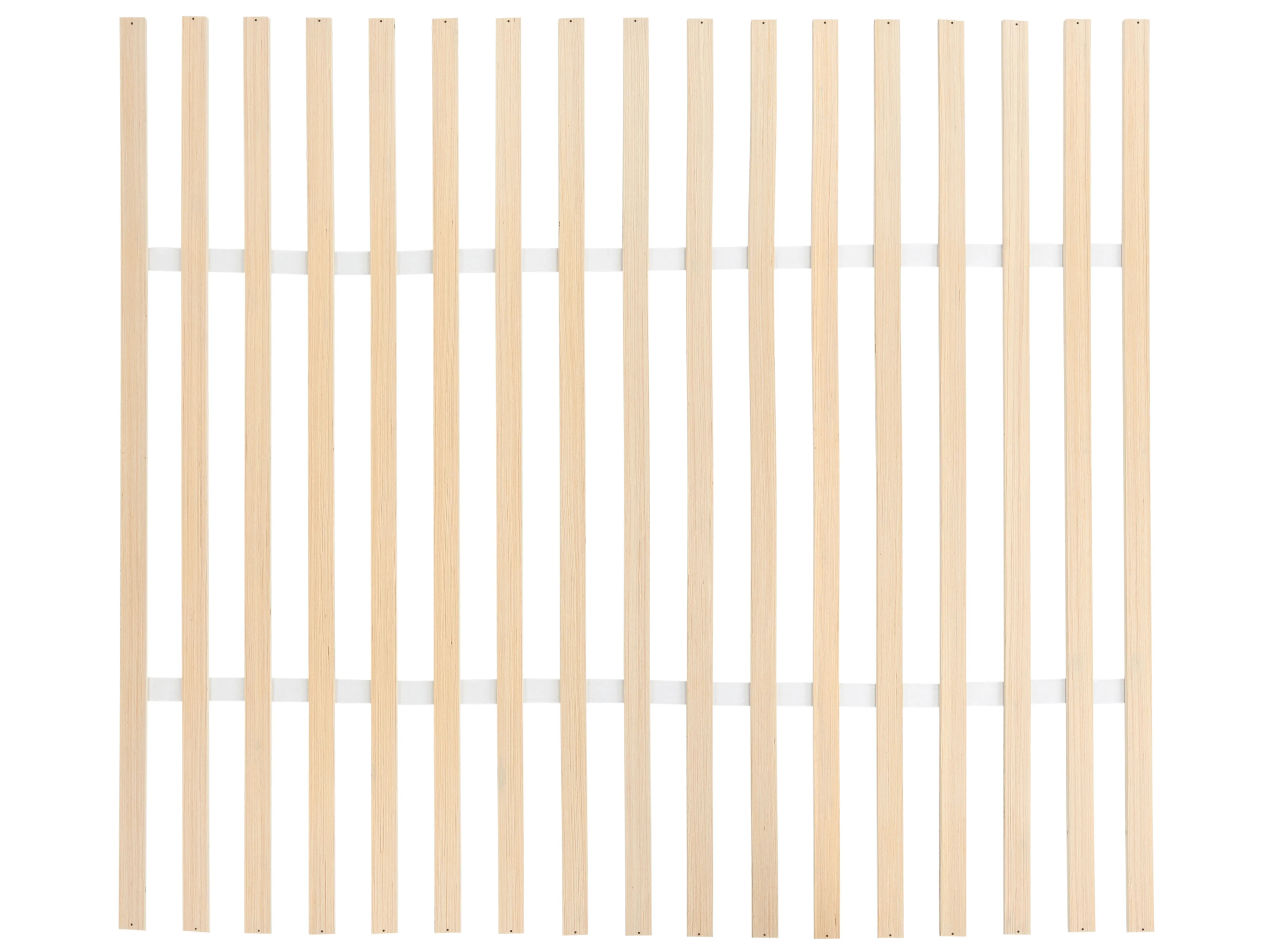 Bed WIZERNES 180 x 200 cm Licht eikenhout