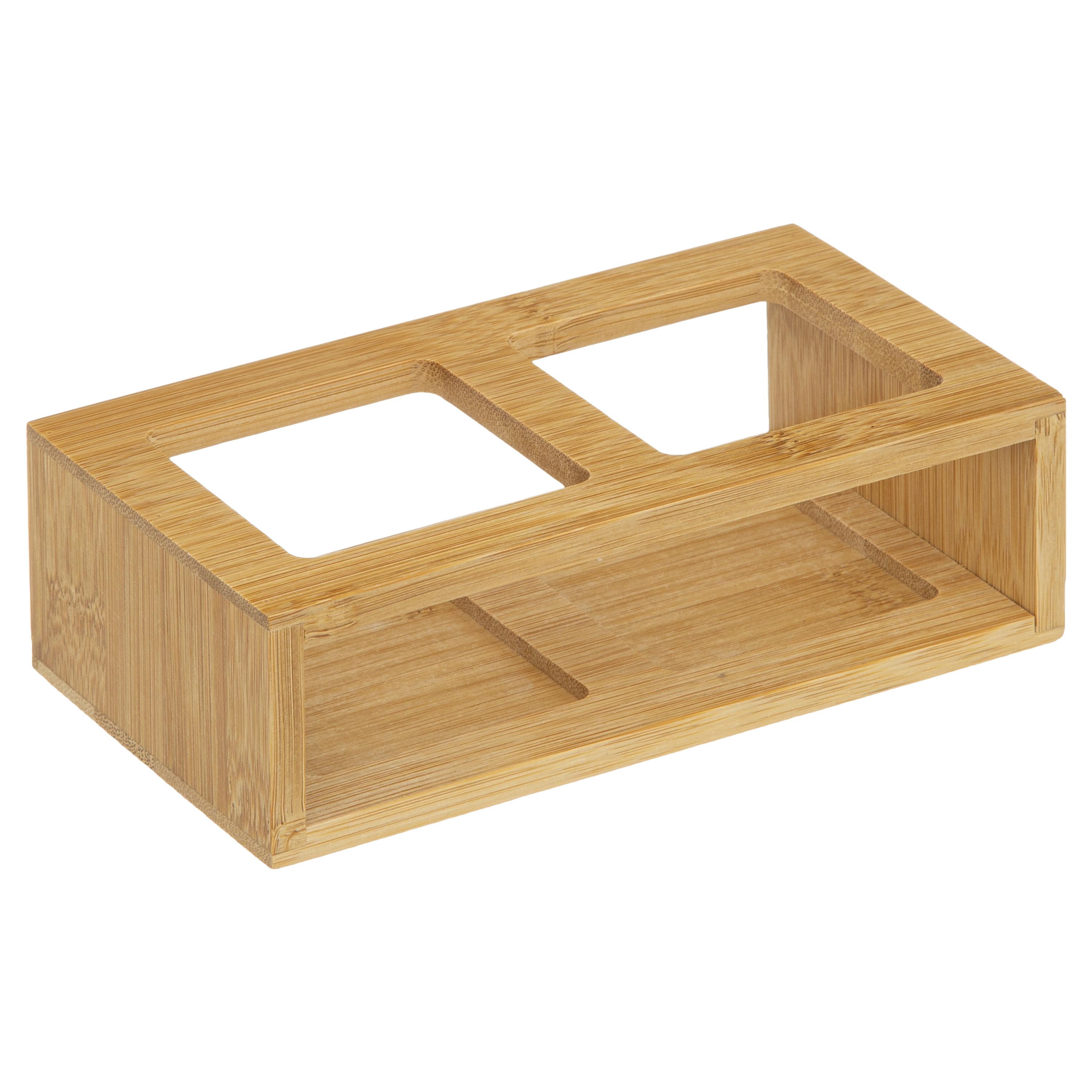SET HUILE VINAIGRE VERRE ET BAMBOU