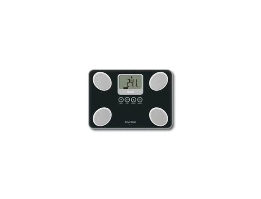 TANITA - Bc731bk36 pese-personne - design en verre - noir